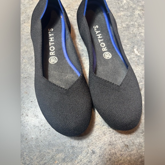 Rothy’s The Flat in solid black Size 9.5 - Picture 2 of 6